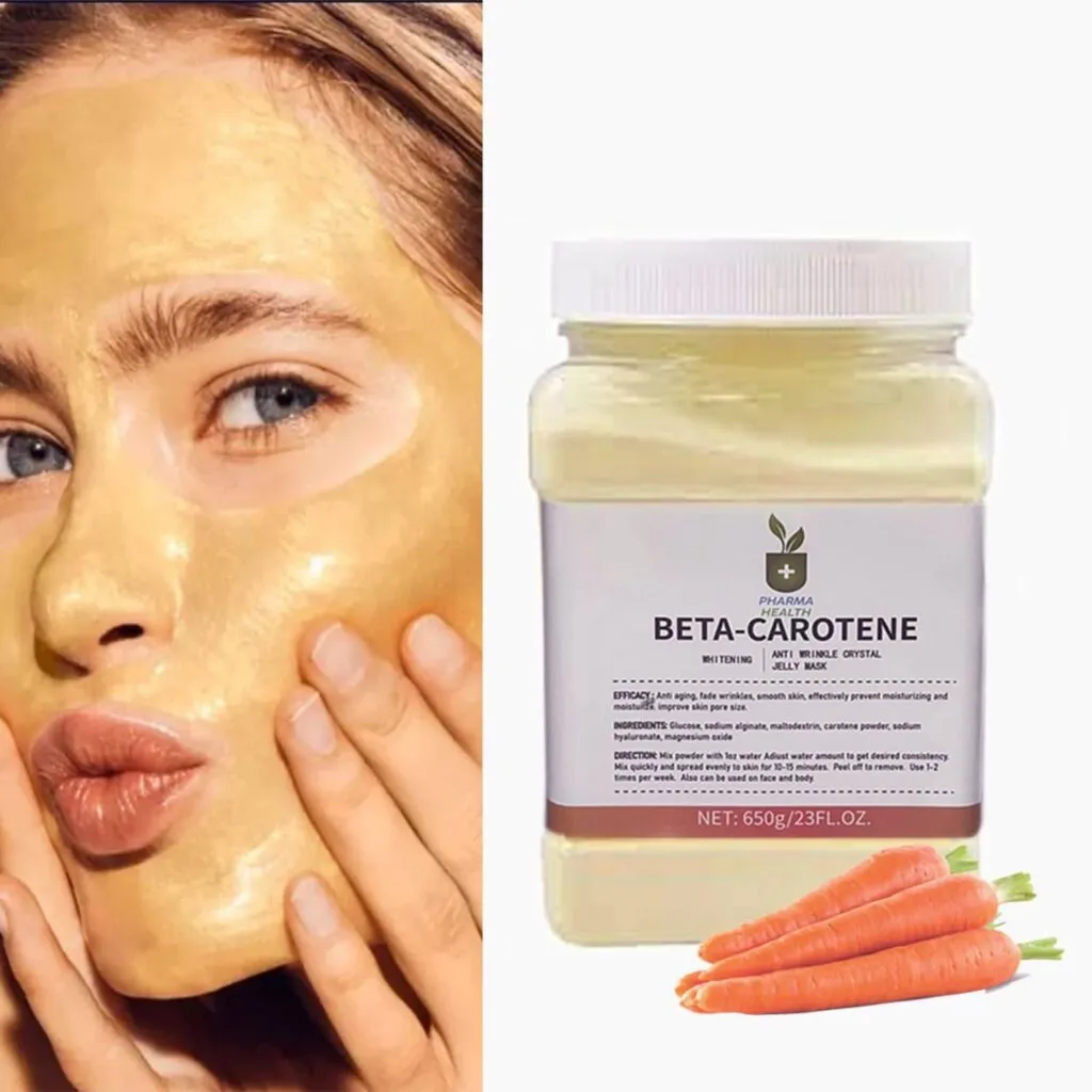 Beta-Carotene face mask