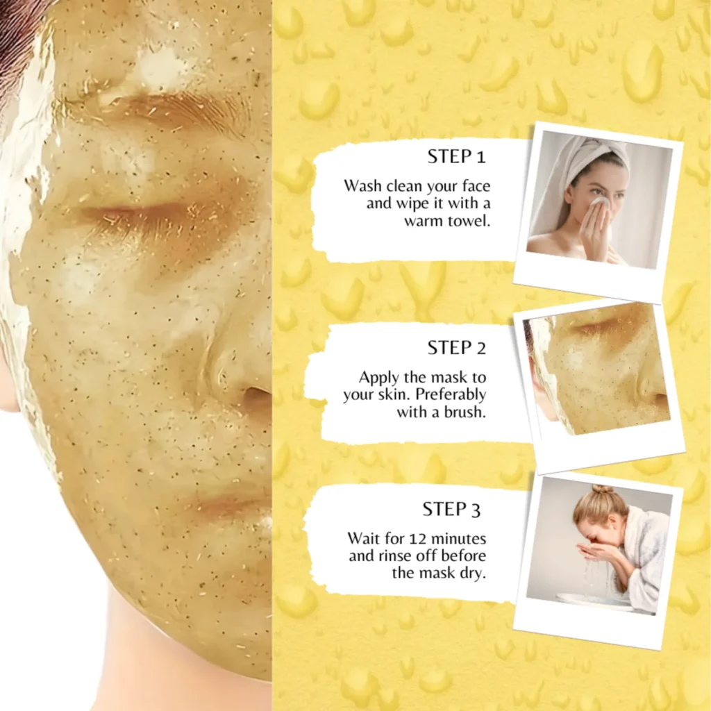 Face masks with collagen