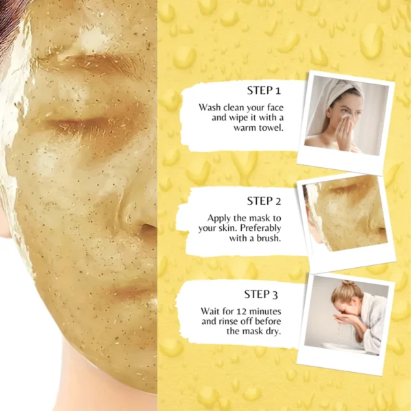 Face masks with collagen