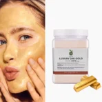 Glowing skin mask