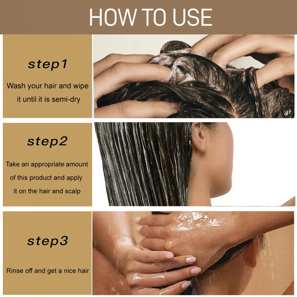 Organic hair care products