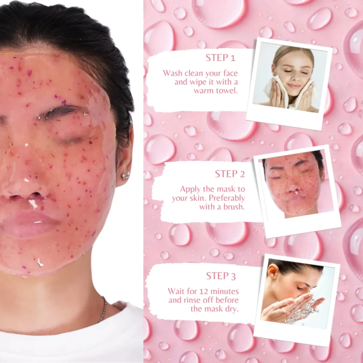 exfoliating face mask​