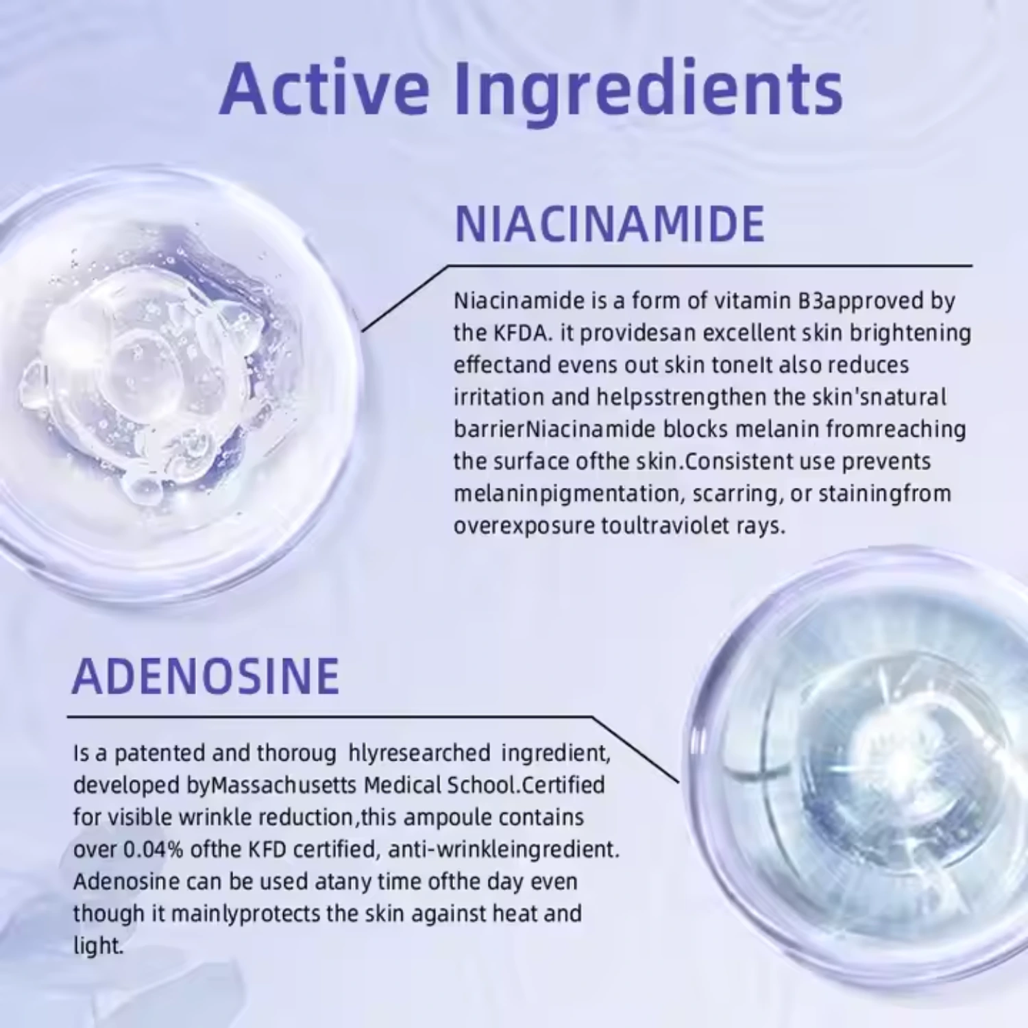 Anti-aging serum ampoule Anti-aging serum ampoule