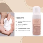 Deep pore cleansing mousse