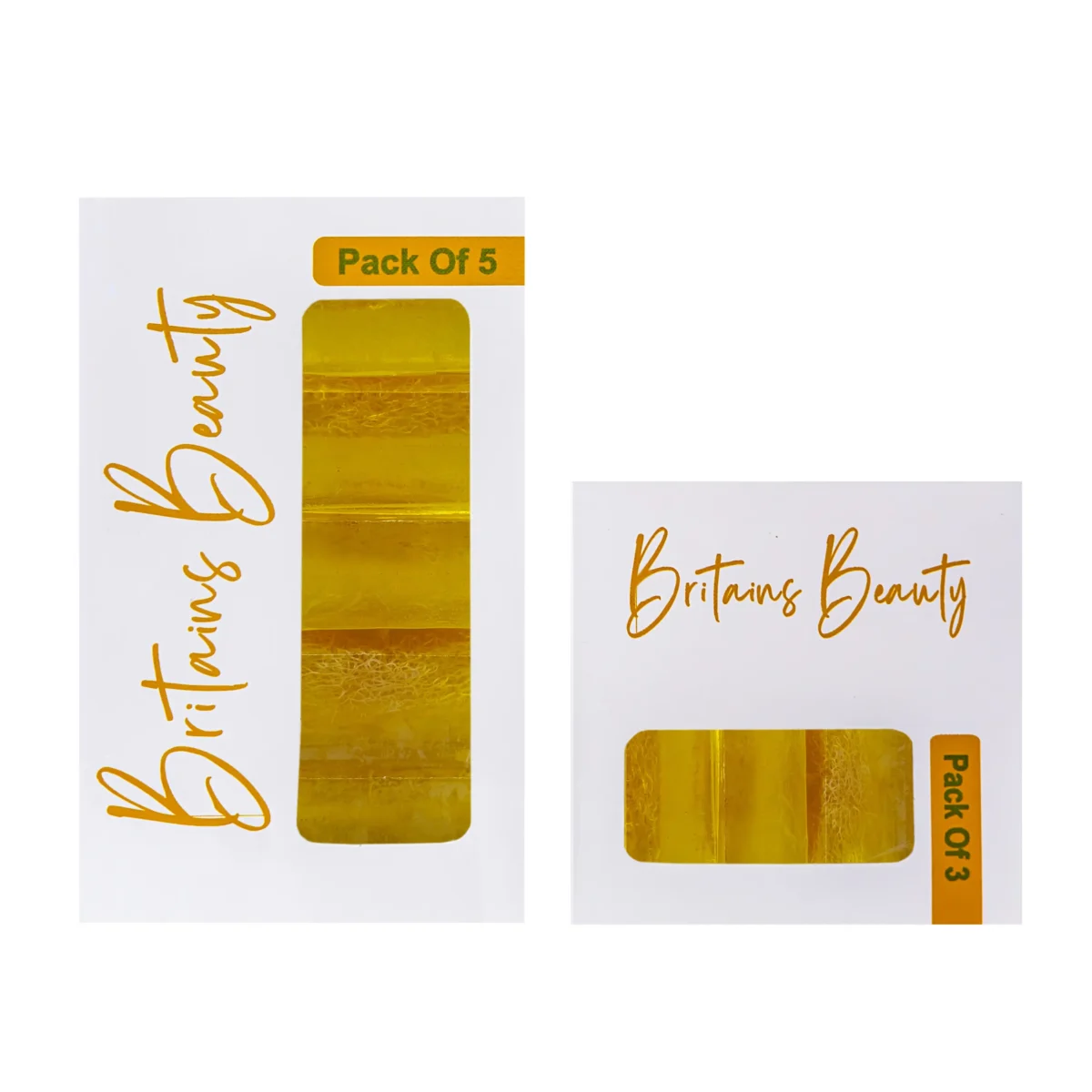 Natural lemon soap bar