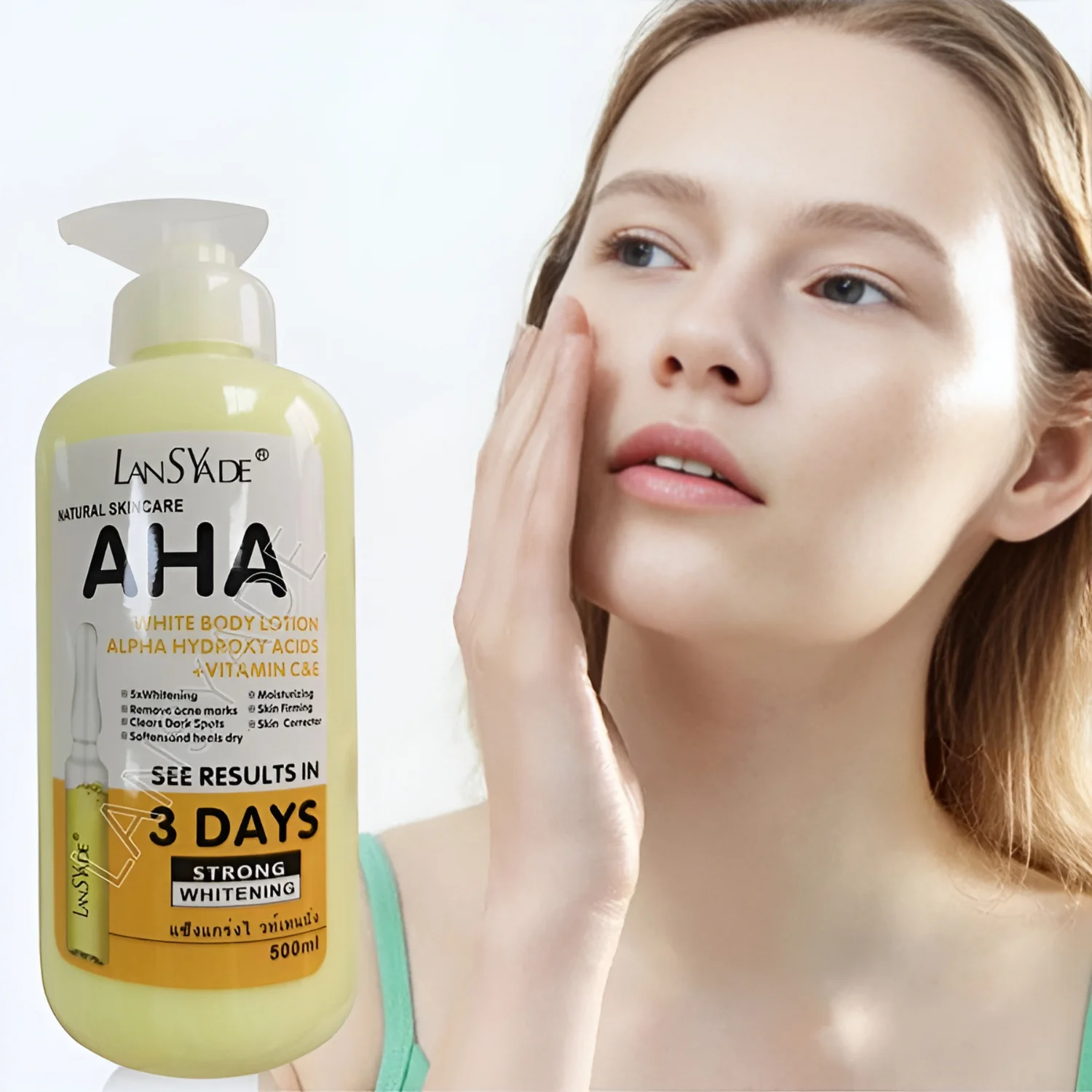 Skin whitening lotion
